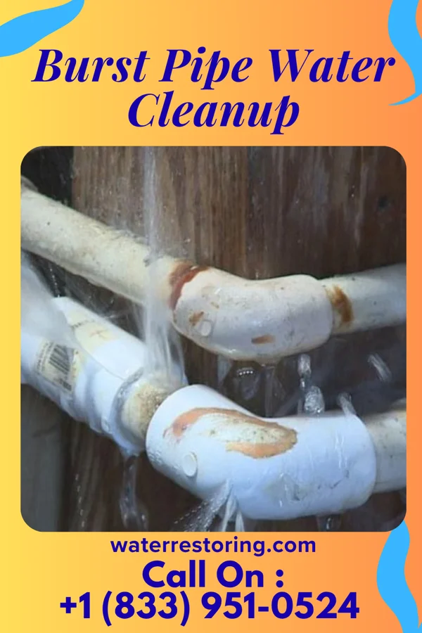 Burst Pipe Water Cleanup in Simpson, PA